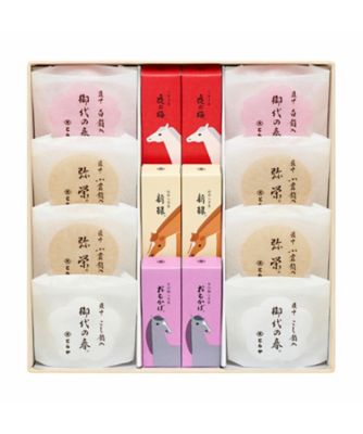 ＜とらや＞干支小形羊羹・最中詰合せ３号