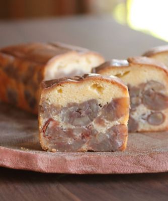 足立音衛門/アダチオトエモン 佳撰・栗のケーキ〈木箱入〉