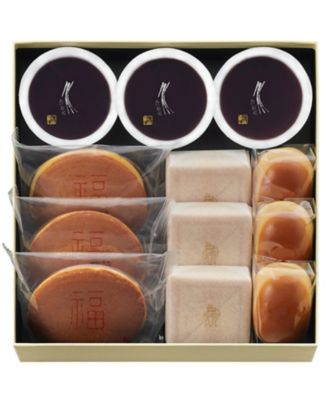 たねや/タネヤ 本生羊羹・たねや福どらやき・栗饅頭・斗升最中詰合せ