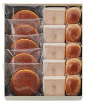 ＜たねや＞たねや福どらやき・栗饅頭・斗升最中詰合せ　１５個入