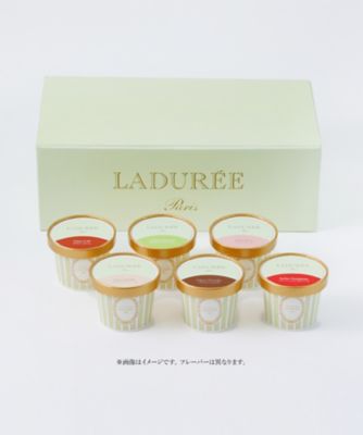 LADUREE/ラデュレ アイスクリーム＆ソルベ　６個入