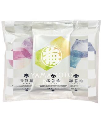 山本海苔店/ヤマモトノリテン 海苔袷３袋詰合せ　４袋セット