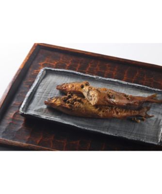 ＜紫野和久傳＞和煮子持ち鮎茶漬け３本木箱入り