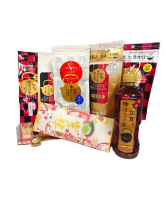 ４１３【年内届】＜お茶の油谷＞「加賀棒ほうじ茶」と「蔵出し新茶」福袋【福袋】