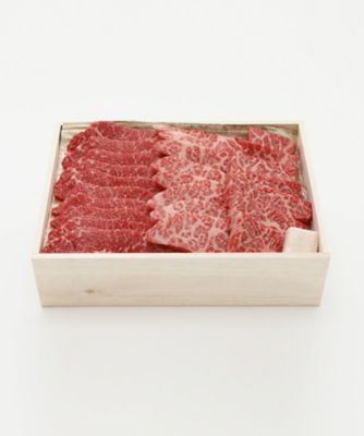 ＜片葉三＞滋賀県産　近江牛　バラ・赤身　焼肉用