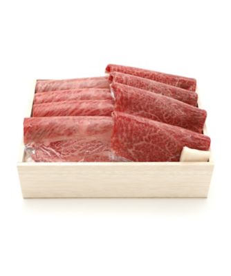 ＜片葉三＞滋賀県産　近江牛　肩・肩ロースすき焼き　焼肉用