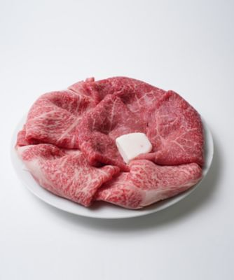 ＜片葉三＞近江牛ロース・モモすき焼セット