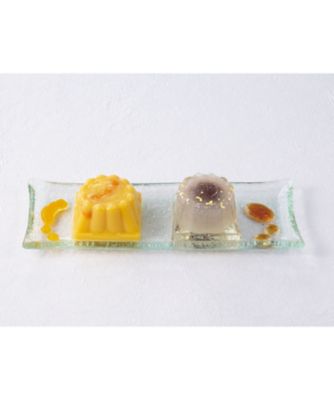 円果天月餅とマンゴープリン＆水晶　夏の手土産１２個入
