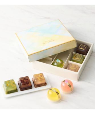 BEL AMER/ベルアメール ショコラ水羊羹＆国産フルーツゼリー９個　２箱セット