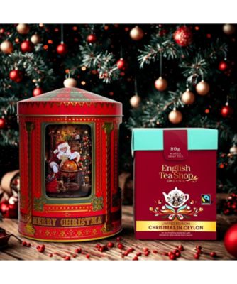 ＜English Tea Shop＞０１１【年内届】オルゴール缶＆紅茶＜クリスマス　イン　セイロン＞【福袋】