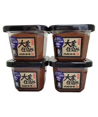 あぶまた味噌/アブマタミソ ＜山吹味噌＞大寒仕込み５００ｇＸ４個セット
