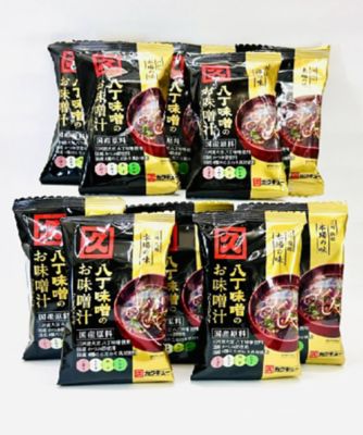＜あぶまた味噌＞【ＤＡＩＬＹおまとめ】＜カクキュー＞フリーズドライ八丁味噌のお味噌汁　１０個セット