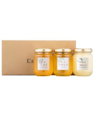 ＜L’ABEILLE＞国産はちみつギフト（トリオ）