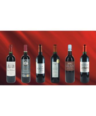 ２４０２９　銘醸地メドック、飲み頃２０１０年が入ったボルドーグレートヴィンテージ６本セット
