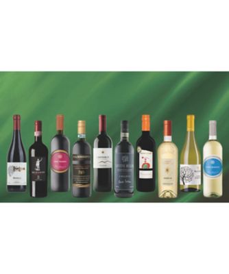 ２４０５１　バローロ、タウラージが入ったイタリア周遊赤白１０本セット