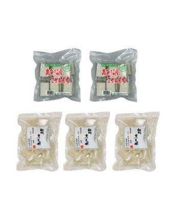 ＜銀座米屋彦太郎＞７０５【年内届】銀座米屋彦太郎　南魚沼こがねもち・彦太郎餅食べ比べセット【福袋】