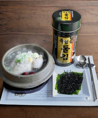 【帰省手土産おまとめ】妻家房オリジナル参鶏湯と竹塩岩海苔