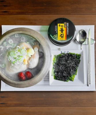 【帰省手土産おまとめ】妻家房オリジナル参鶏湯と竹塩岩海苔