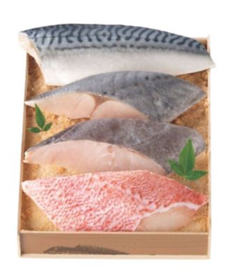 ＜鈴波＞鈴波魚介みりん粕漬詰合せ（セ３Ａ）