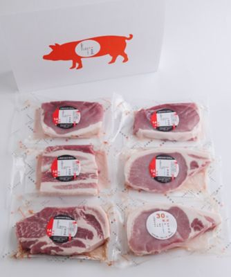 氷温熟成　氷室豚/ヒョウオンジュクセイヒムロブタ 氷室豚「肉の日」人気部位ステーキセット