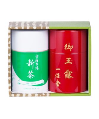 一保堂茶舗/イッポドウチャホ 【新茶】玉露　麟鳳、宇治本場新茶　小缶セット