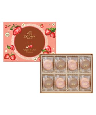 ＜GODIVA＞あまおう苺ラングドシャクッキー　アソートメント　３０枚入