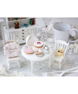 【６月】ミニチュアケーキとシロクマさん