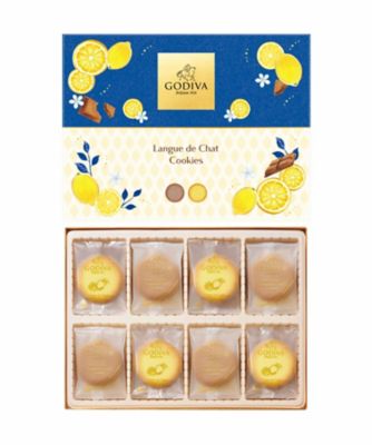 ＜GODIVA＞瀬戸内レモンラングドシャクッキー　アソートメント　３０枚入