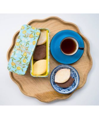 【６月】詰合せクッキー缶　ＨＡＬＦセット（Ｌｅｍｏｎ　＆　Ｏｒｉｅｎｔａｌ　Ｆｌｏｗｅｒ）