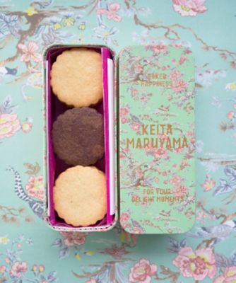 【６月】詰合せクッキー缶　ＨＡＬＦセット（Ｌｅｍｏｎ　＆　Ｏｒｉｅｎｔａｌ　Ｆｌｏｗｅｒ）