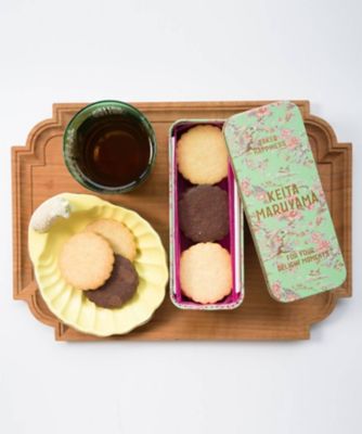 【６月】詰合せクッキー缶　ＨＡＬＦセット（Ｌｅｍｏｎ　＆　Ｏｒｉｅｎｔａｌ　Ｆｌｏｗｅｒ）