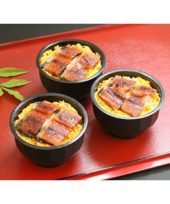 美食良菜/ビショクリョウサイ 【一の丑】０１０．浜名湖産鰻椀めし３客入り　７月１７日（木）・１８日（金）お届け