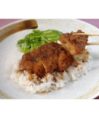 ＜とんかつ　きりしま＞かつめしセット