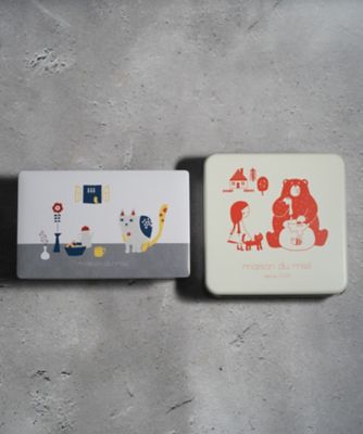 ＜maison du miel＞【１０月】メゾンデュミエル　人気缶クッキーセット