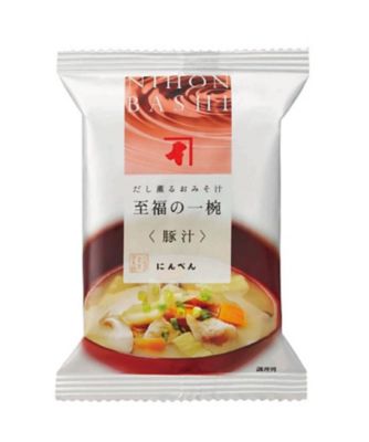 ＜にんべん＞【２３おまとめ】フリーズドライ　豚汁　【１１月届】