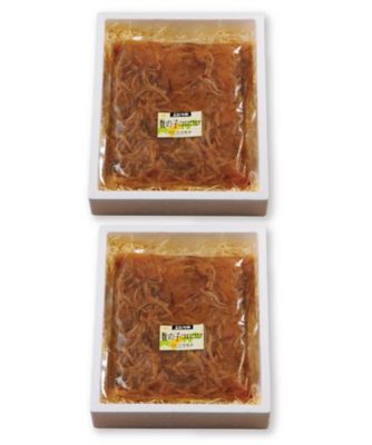 21058 2パック ＜函館・竹田＞お買い得数の子松前漬 | 三越