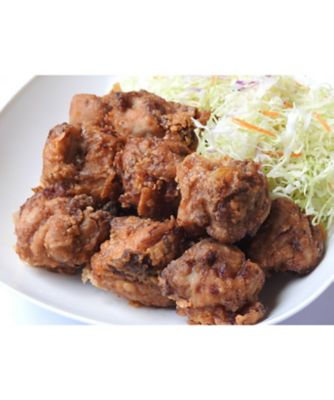 ２１１５５　１箱　鹿児島＜鶏刺し・から揚げ専門店　とりお＞レンジで出来る！サイズ無選別お得用から揚げ