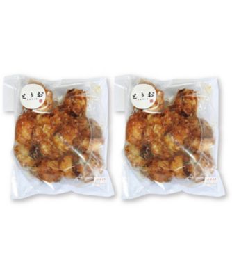 21156 2箱 鹿児島＜鶏刺し・から揚げ専門店 とりお＞レンジで