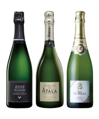 ４６．熟成感あふれるヴィンテージ２００９年入りシャンパーニュ３本セット
