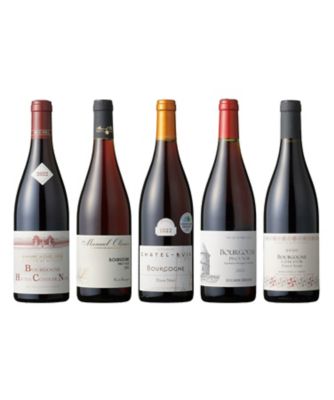 ８８．生産者飲みくらべピノ・ノワール赤ワイン５本セット
