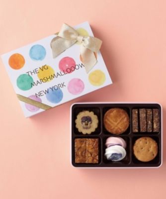 ＜the vegan marshmallooow＞銀座ヴィーガンクッキー缶　グルテンフリーＭ