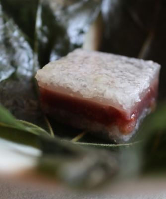 ＜御菓子丸＞【９月】知恵餅（無花果と道明寺の菓子）