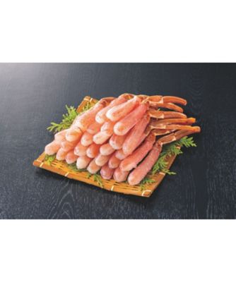 【SALE】三越伊勢丹オンラインストア 22052 北海道産生おおずわい蟹ポーション(生食用)500g 食品【三越伊勢丹/公式】