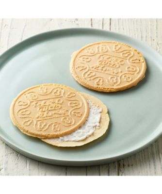 ＜有馬せんべい本舗＞【菓遊庵おまとめ】兵庫／クリームせんべい（バニラ）