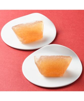 ＜山中石川屋＞【菓遊庵おまとめ】石川／くず菓子　柿