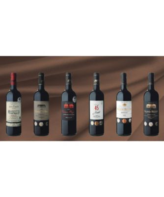 ボルドーAO格付け６本含む　イタリア スペイン金賞など　赤10本 750ml ボルドーAO格付け6本含む イタリア スペイン金賞など 赤10本
