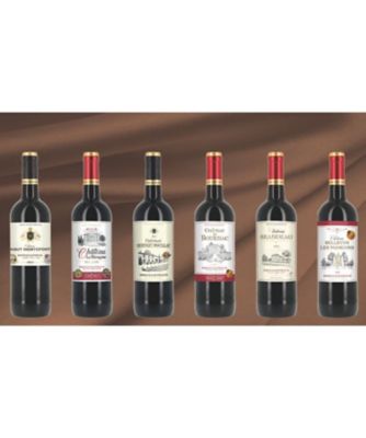 ２４０４６　上級を意味するボルドーシュペリュール金賞赤ワイン６本セット