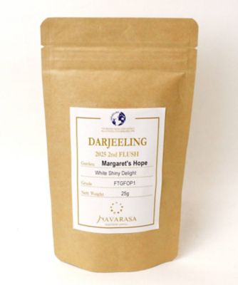 NAVARASA/ナヴァラサ ダージリン2025セカンドフラッシュ マーガレッツホープ農園 ISETAN区画 ホワイトシャイニーディライト(スタンドアルミ) お茶・紅茶【三越伊勢丹/公式】