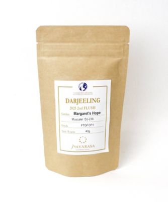 ＜NAVARASA＞ダージリン２０２５セカンドフラッシュ　マーガレッツホープ農園　マスカテル　ＤＪー２３６（スタンドアルミ）