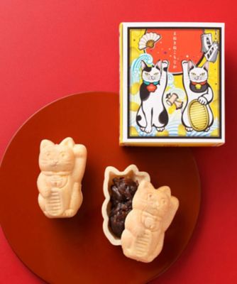 ＜和三盆工芸菓子 象東＞【菓遊庵おまとめ】東京／まねきねこもなか